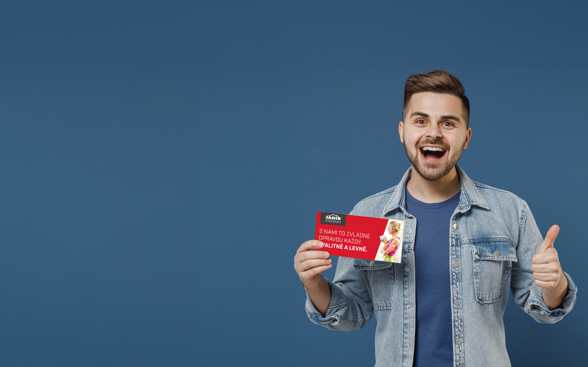 Dárkový poukaz Stavebniny Janík