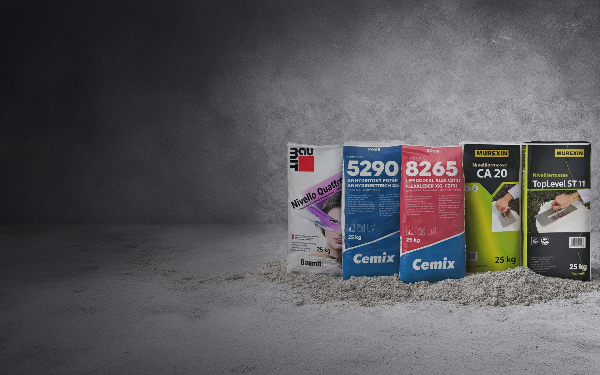 Mimořádné slevy na vybraný sortiment samonivelačních hmot a lepidel!