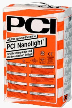 Super flexibilní lepidlo PCI - NANOLIGHT Nanolight.jpg