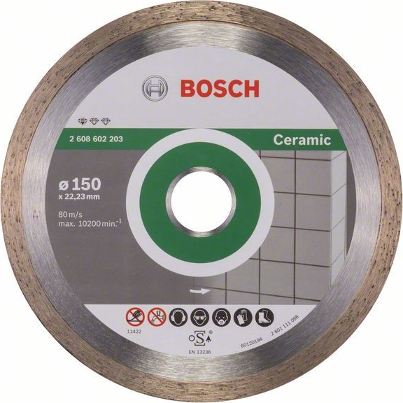 BOSCH diamantovy delici kotouc 150 mm STANDARD for CERAMIC- 2608602203.jpg