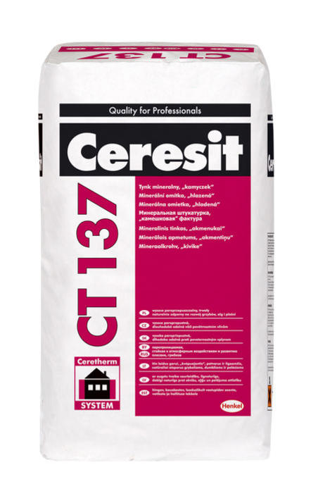 Minerální omítka Ceresit CT 137 CT137.jpg