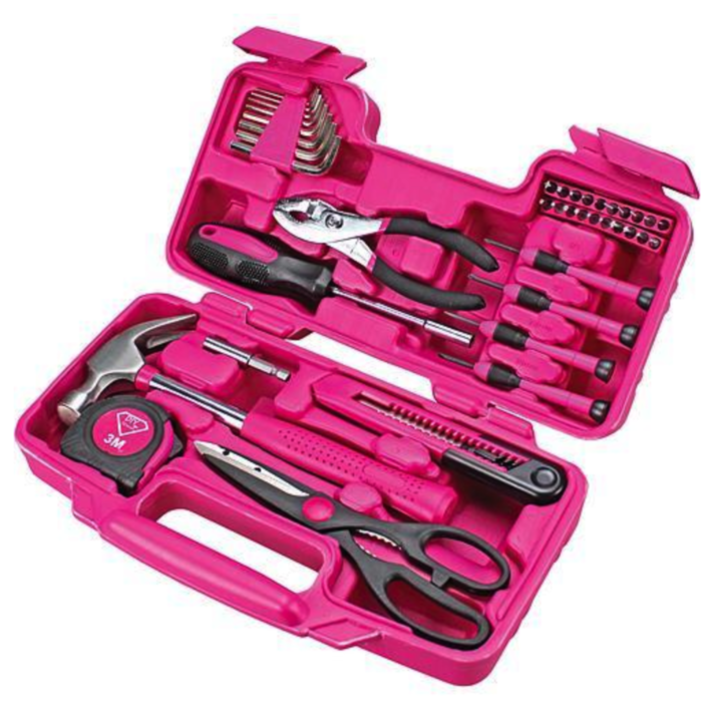 Tools day. Розовый набор инструментов. Женский набор инструментов. Женский набор инструментов розовый. Розовый набор инструментов для девушек.
