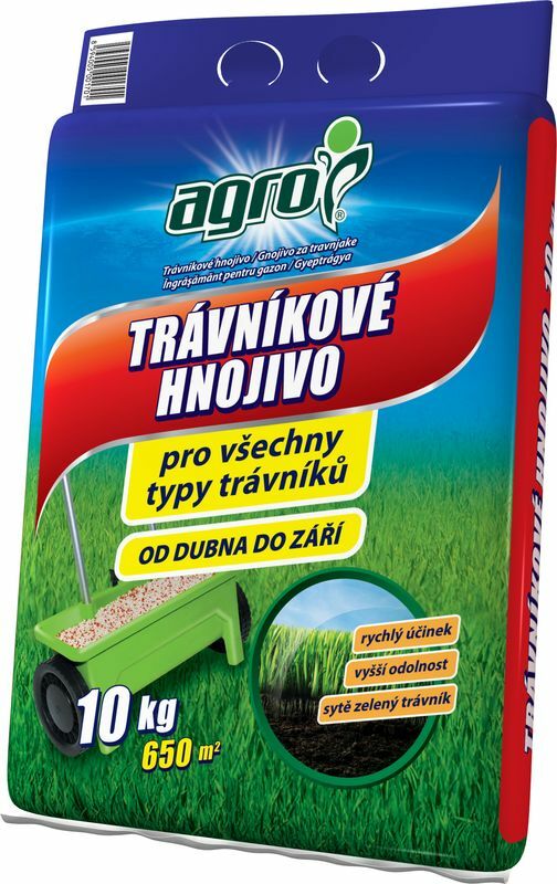 Agro Travnikove Hnojivo (agro travníkové hnojivo, Naše agro, odolnost vůči, travníkové hnojivo, 2-3krát ročně) Agro Travnikove Hnojivo