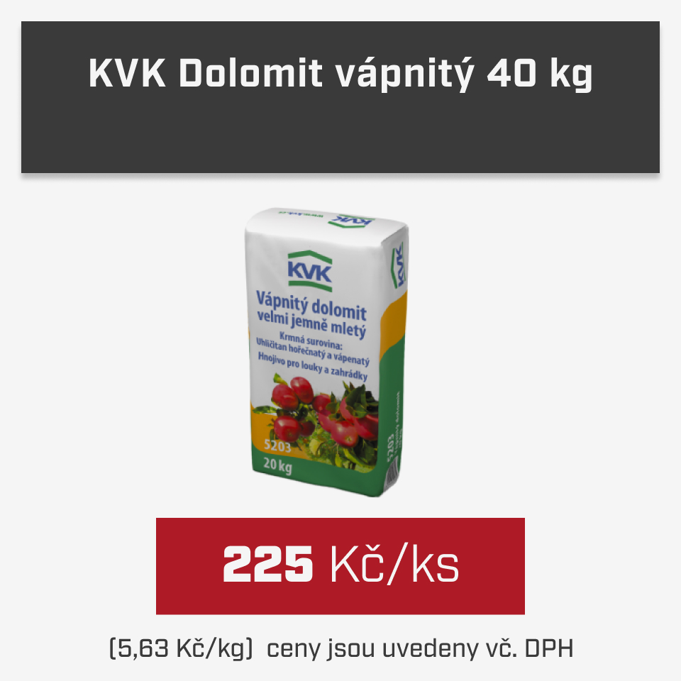 10_KVK Dolomit vápnitý 40 kg
